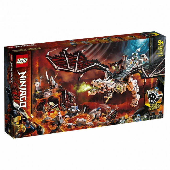 LEGO 71721 Дракон чародея-скелета