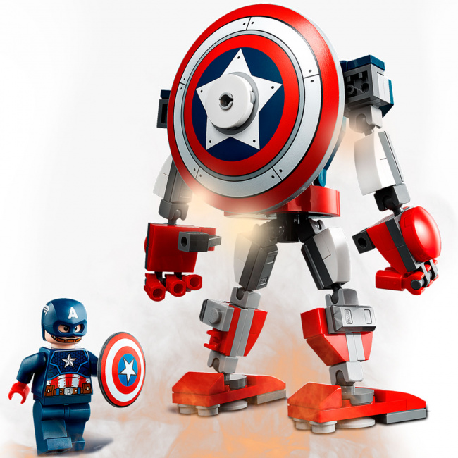 LEGO 76168 Капитан Америка: Робот LEGO - фото5