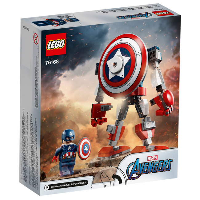 LEGO 76168 Капитан Америка: Робот LEGO - фото2