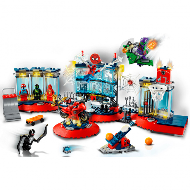 LEGO  76175 Нападение на мастерскую паука - фото4