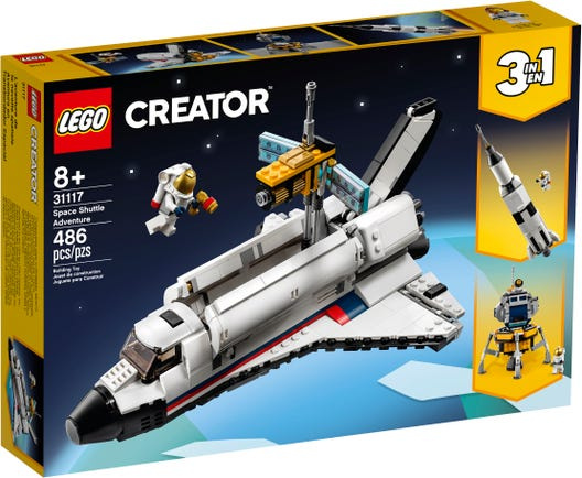 LEGO 31117 Приключения на космическом шаттле