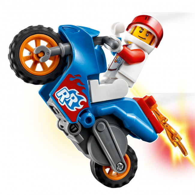 LEGO 60298 Реактивный трюковый мотоцикл 