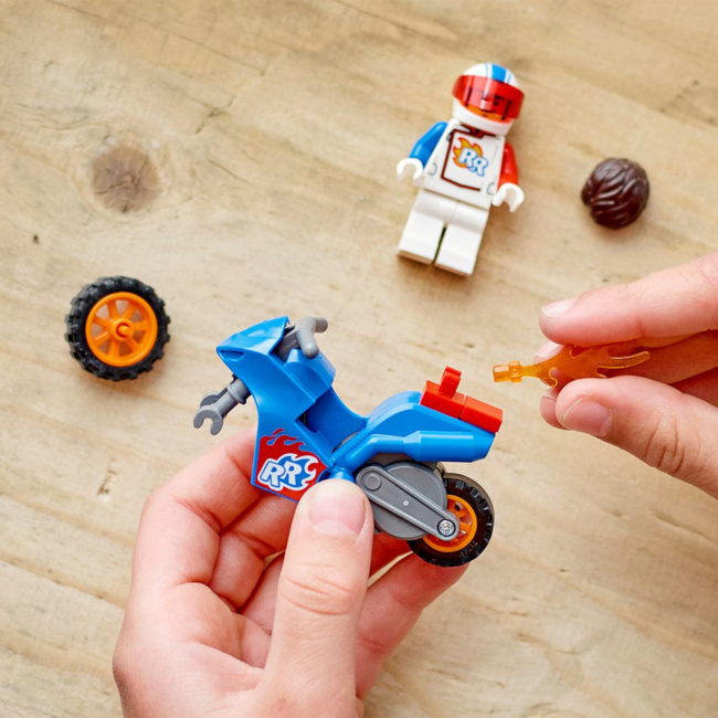 LEGO 60298 Реактивный трюковый мотоцикл - фото6