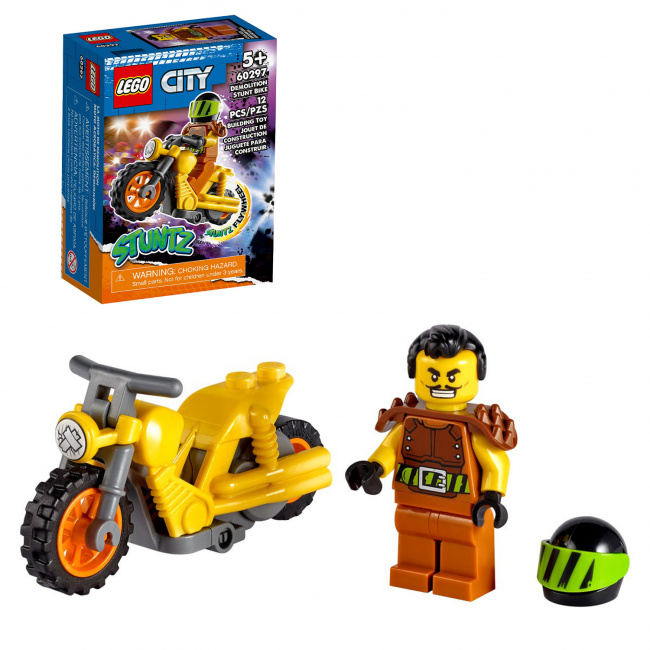 LEGO 60297 Разрушительный трюковый мотоцикл - фото3