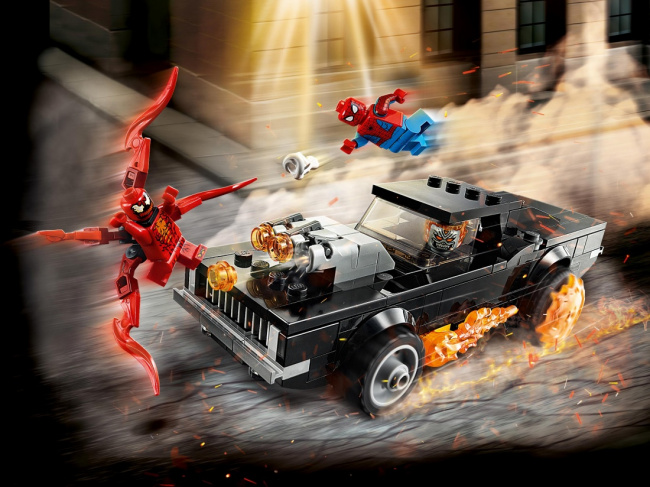 LEGO  76173 Человек-паук и Призрачный гонщик против Карнажа - фото6