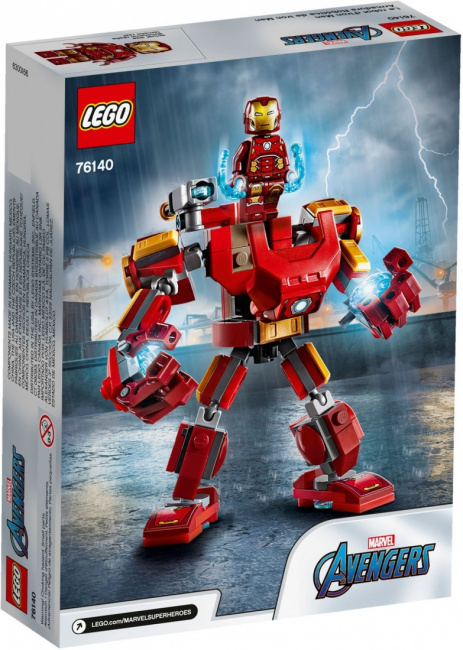 LEGO 76140 Железный Человек трасформер - фото2