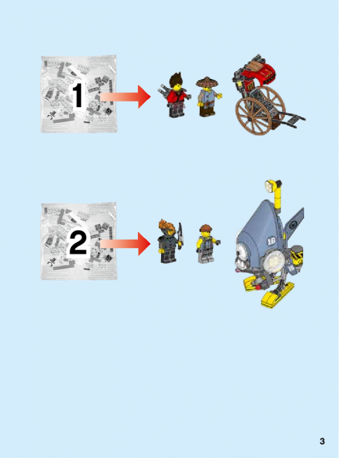 LEGO 70629 Нападение пираньи