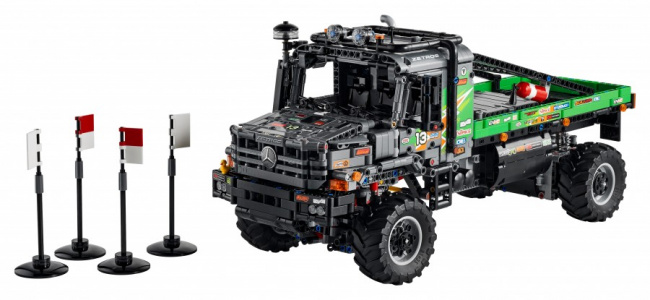 LEGO 42129 Полноприводный грузовик Mercedes-Benz Zetros - фото4