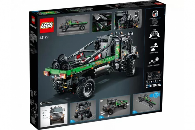 LEGO 42129 Полноприводный грузовик Mercedes-Benz Zetros - фото2