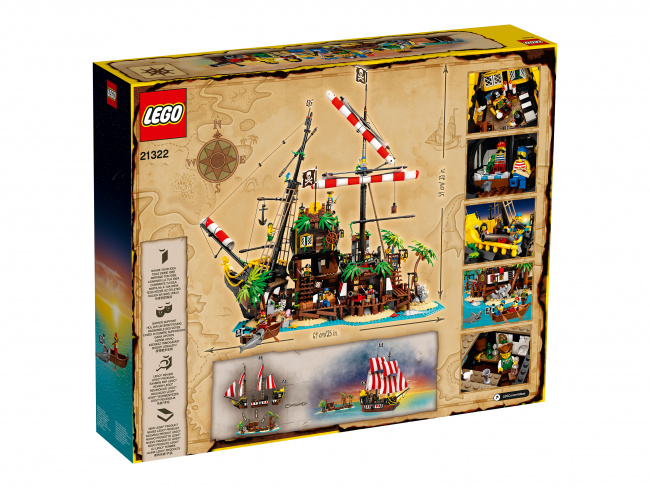 LEGO 21322 Пираты Залива Барракуды