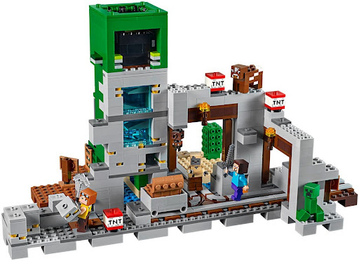 LEGO 21155 Шахта крипера - фото3