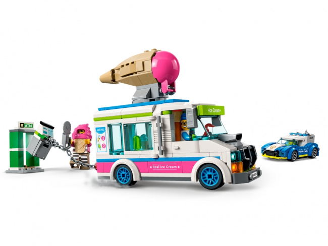 LEGO 60314 Полицейская погоня за грузовиком мороженого 