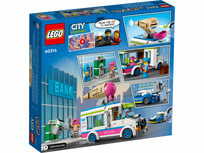 LEGO 60314 Полицейская погоня за грузовиком мороженого - фото2