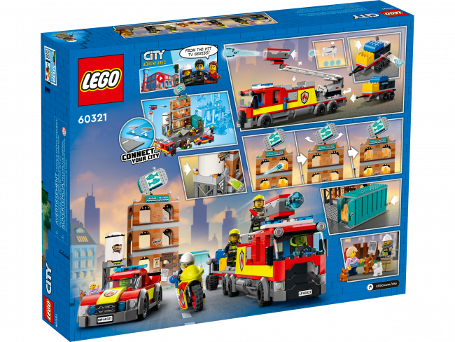 LEGO 60321 Пожарная бригада - фото2