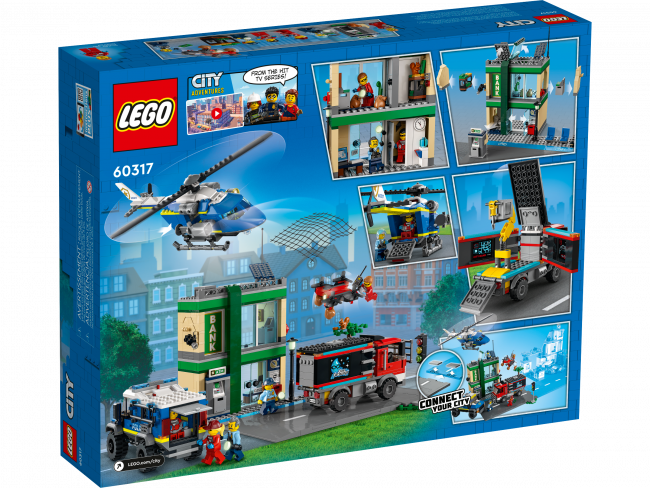 LEGO 60317 Полицейская погоня в банке - фото2