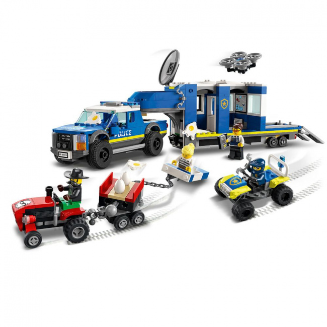 LEGO 60315 Полицейский мобильный командирский грузовик - фото8