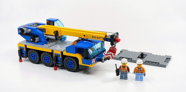  LEGO 60324 Передвижной кран - фото8