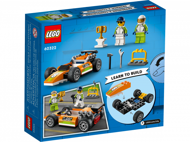 LEGO 60322 Гоночный автомобиль - фото2