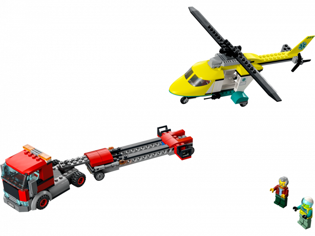 LEGO 60343 Спасательный вертолетный транспорт - фото3