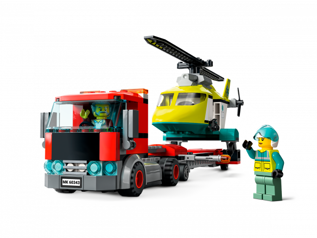 LEGO 60343 Спасательный вертолетный транспорт