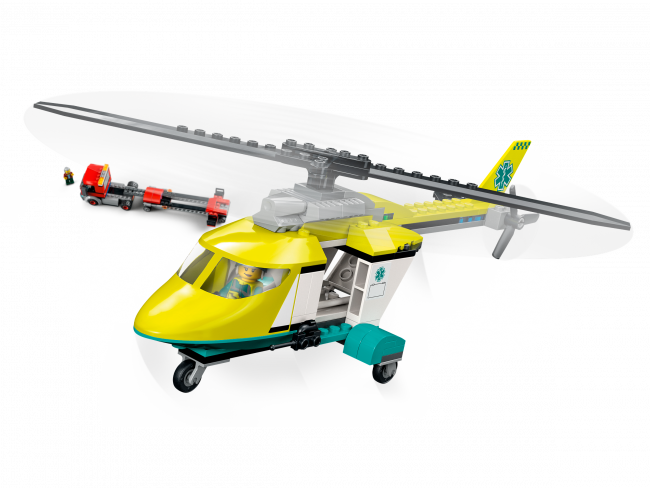 LEGO 60343 Спасательный вертолетный транспорт 