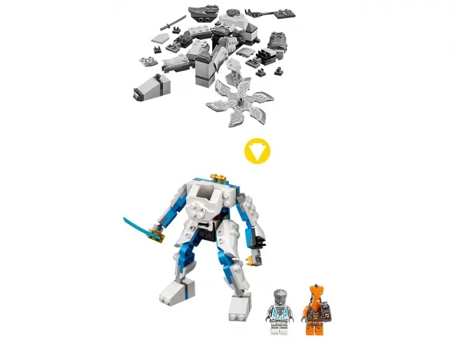  LEGO 71761 Могучий робот ЭВО Зейна - фото10