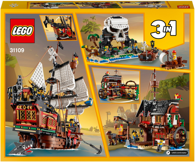 LEGO 31109 Пиратский корабль - фото2