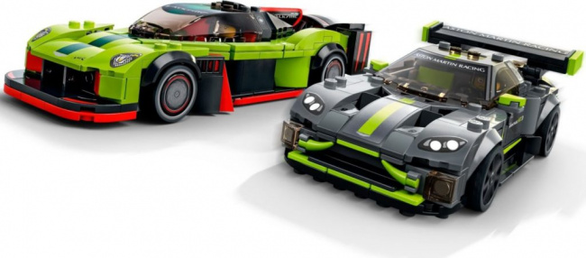 LEGO Speed Champion LEGO 76910 Aston Martin Valkyrie AMR Pro и Aston Martin Vantage GT3 - фото2