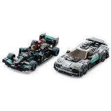 LEGO Speed Champions  LEGO 76909 Mercedes-AMG F1 W12 E Performance и Mercedes-AMG Project One - фото4