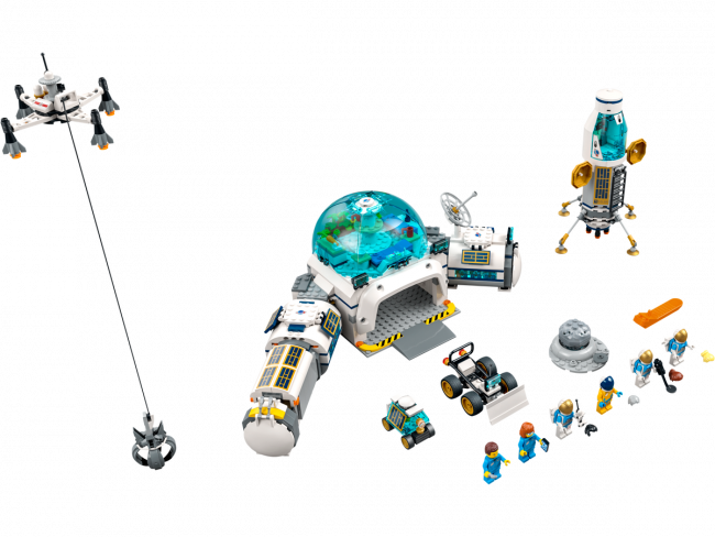  LEGO 60350 Лунная исследовательская база - фото3