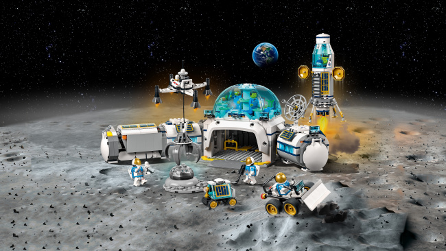  LEGO 60350 Лунная исследовательская база - фото9