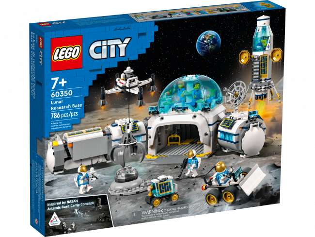  LEGO 60350 Лунная исследовательская база - фото