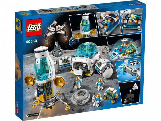  LEGO 60350 Лунная исследовательская база - фото2