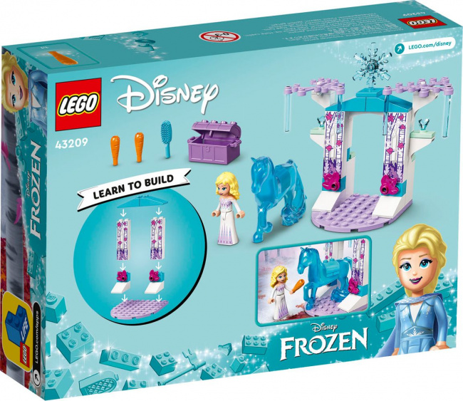 LEGO 43209 Ледяная конюшня Эльзы и Нокка 