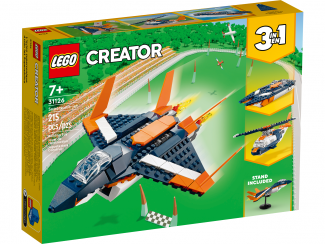 LEGO 31126 Сверхзвуковой самолёт 
