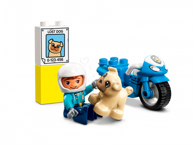 LEGO 10967 Полицейский мотоцикл - фото4