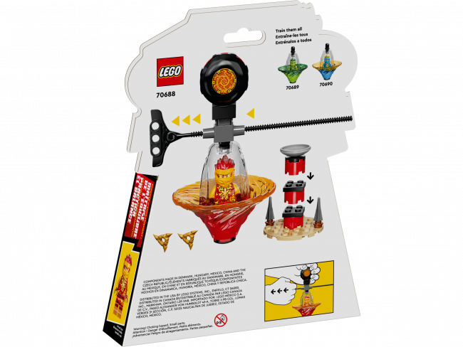  LEGO 70688 Обучение кружитцу ниндзя Кая 