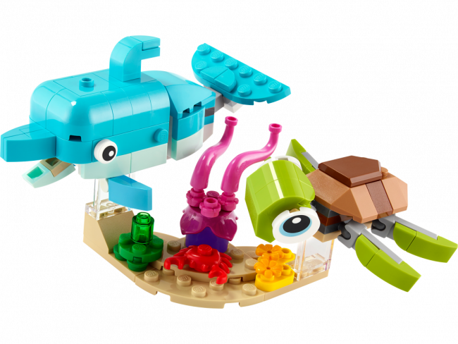 LEGO 31128 Дельфин и черепаха  - фото3