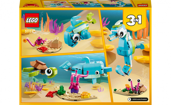 LEGO 31128 Дельфин и черепаха - фото2