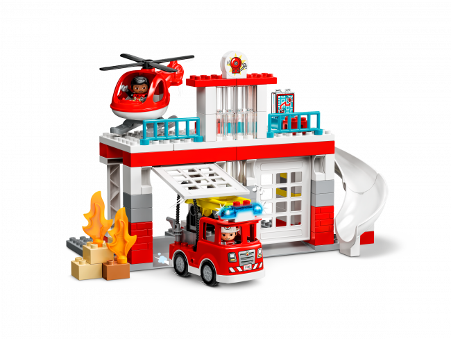 LEGO 10970 Пожарная часть и вертолёт - фото3