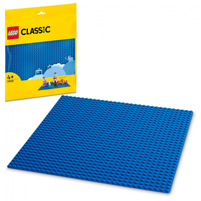 LEGO 11025 Синяя базовая пластина - фото