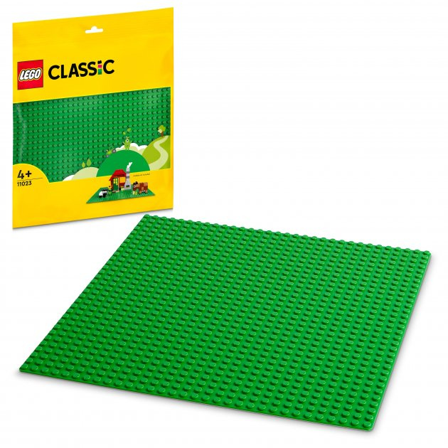 LEGO 11023 Зелёная базовая пластина - фото