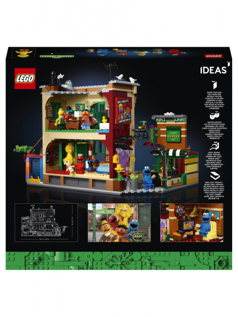 LEGO 21324 Улица Сезам, 123 - фото2