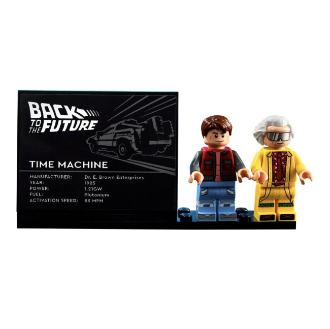 LEGO 10300 Назад в будущее Машина времени DeLorean - фото9