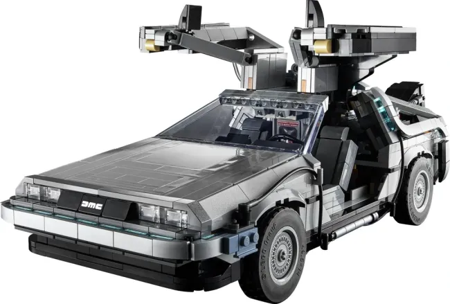 LEGO 10300 Назад в будущее Машина времени DeLorean - фото7