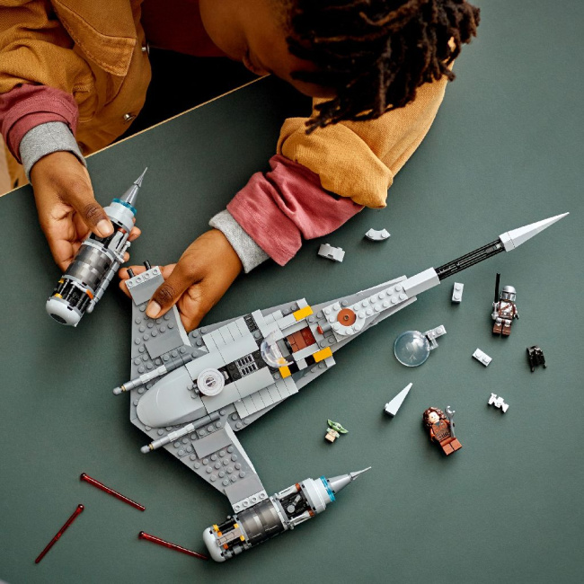 LEGO 75325 Звёздный истребитель Мандалорца N-1   - фото5