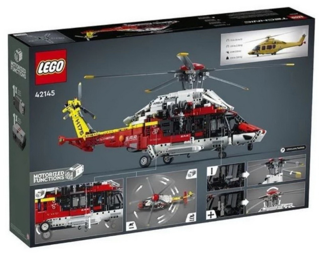 LEGO Technic 42145 Спасательный вертолет Airbus H175 - фото2