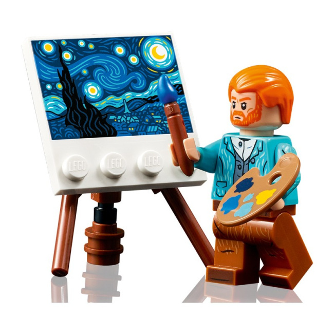 LEGO 21333 Винсент Ван Гог - Звездная ночь    - фото6