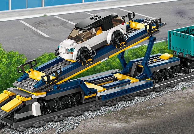 LEGO 60336 Товарный поезд    - фото4