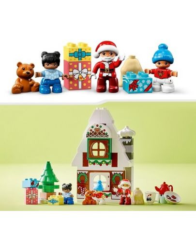 LEGO 10976 Пряничный домик Санты - фото7